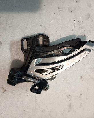 deragliatore ant Shimano XT e leva cambio sx slx