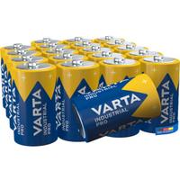 batterie varta  D industrial pro Lr20 pacco da 20