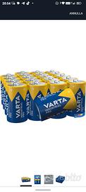 batterie varta  D industrial pro Lr20 pacco da 20