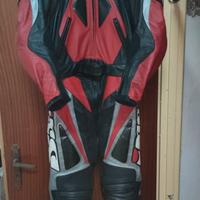Tuta divisibile in pelle IXS tg.46 motociclismo 