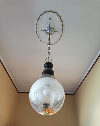 lampada in vetro di murano 