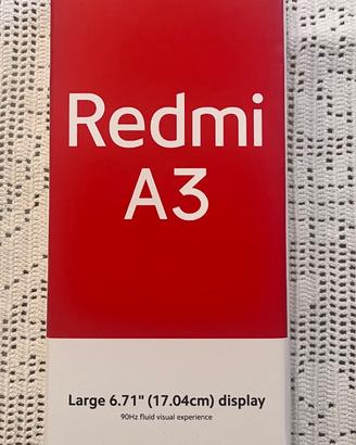 Smartphone Redmi A3 nuovo - acquistato a dicembre
