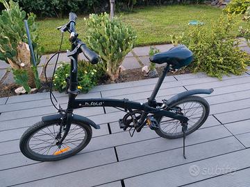 Bicicletta pieghevole B Fold Decathlon