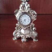 orologio da tavolo in argento 925 sterling