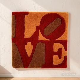 quadro/opera/arazzo Robert Indiana "Fall love" 