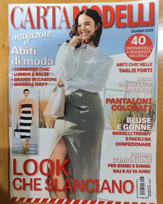Rivista moda con cartamodelli