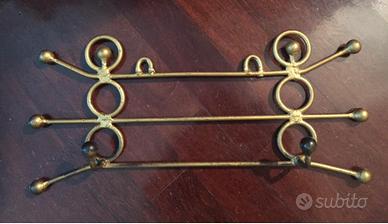 Attaccapanni in ferro battuto, prima metà ‘900