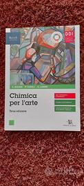 Libro scolastico "Chimica per l'arte"