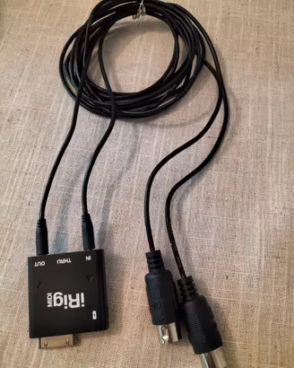 Cavo ipad 30 pin a doppio midi