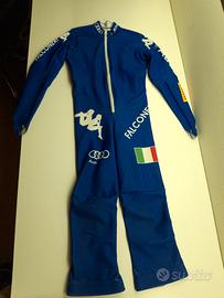 Tutina sci gara FISI 10 anni/140cm kappa nazionale
