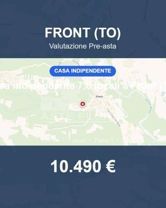 Immobile in asta di 216 m² a Front