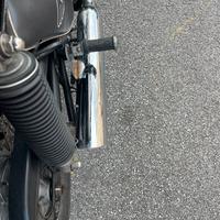Scarico silentium corto per ducati scrambler epoca