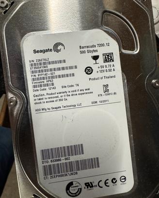 Hd vari 500 750 1000 gb