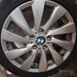 3 cerchi 17 originali Bmw con 3 pneumatici runflat