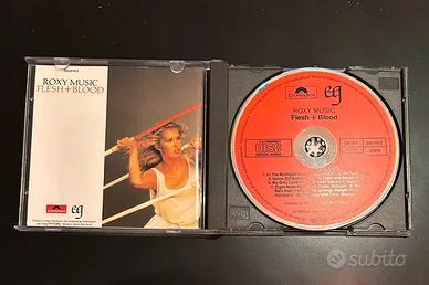 CD - ROXY MUSIC - FLESH+BLOOD - 1ST ISSUE