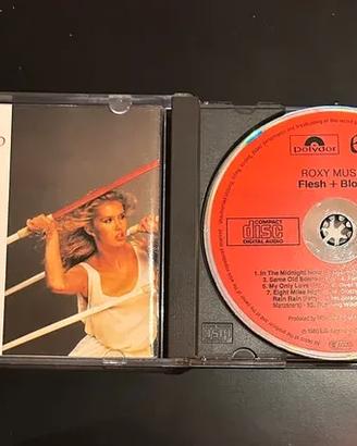 CD - ROXY MUSIC - FLESH+BLOOD - 1ST ISSUE
