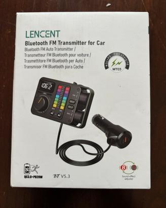 trasmettitore FM Bluetooth per auto