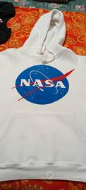 felpa NASA bianca 
