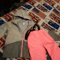 completo da sci bimba taglia 4/6 anni