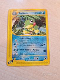 carta pokemon Politoed 110 HP. Rara 25/144