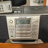 SONY CFD S38L CD RADIO CASSETTE 