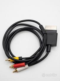  Cavo Xbox 360 Audio Video chiamata Av  RCA 