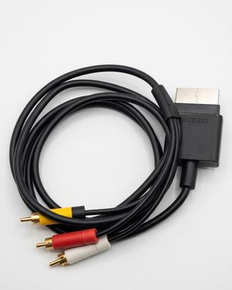  Cavo Xbox 360 Audio Video chiamata Av  RCA 