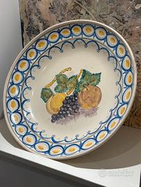 Piatto ceramica  Grottaglie