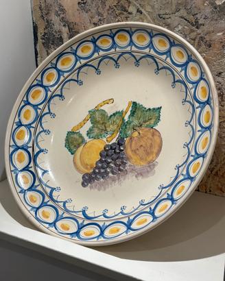Piatto ceramica  Grottaglie