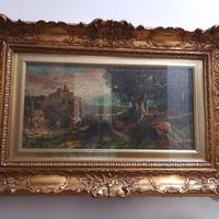 Quadro olio su tela Gino Grignani