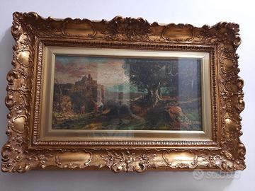 Quadro olio su tela Gino Grignani