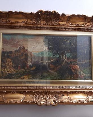 Quadro olio su tela Gino Grignani