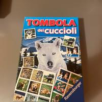 Gioco da tavolo tombola dei cuccioli