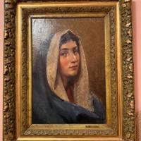 DIPINTO DOMENICO MORELLI  (1823-1901 )