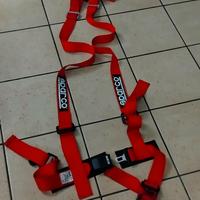 Coppia cinture 4 punti Sparco