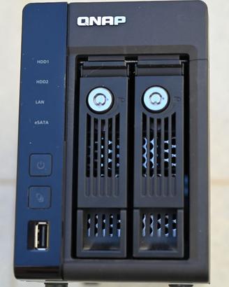 QNAP TS-269 Pro NAS 2 Bay Intel Atom Dual Core 1GB