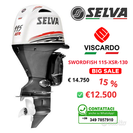 Motore Fuoribordo Selva 115 Cav Selva XSR 130