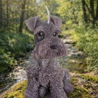 candela a forma di schnauzerpll