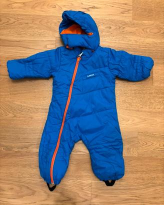 Tuta intera da sci neve per bambino bambina