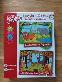 puzzle animali bambini 2+