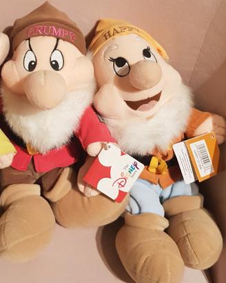 peluche 7 nani Disney Store originali 1999