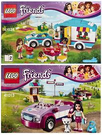 LEGO FRIENDS - “GITA IN AUTO E ROULOTTE” - 2 set