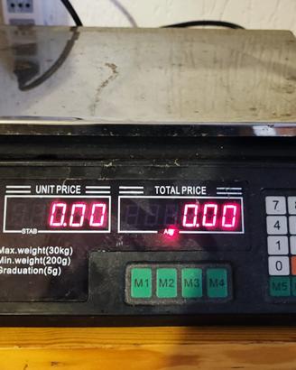 BILANCIA ELETTRONICA DIGITALE CON CALCOLO PREZZO