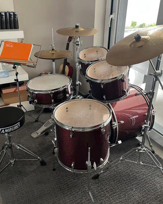 Batteria bambino Yamaha Ryden 20” set burgundi