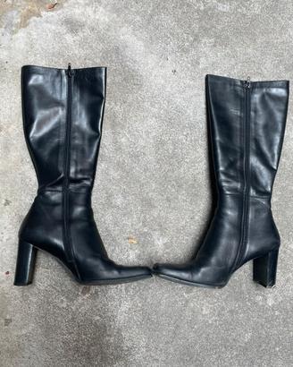 Stivali neri invernali donna