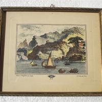 Quadro mulini di sorrento incisione /55b