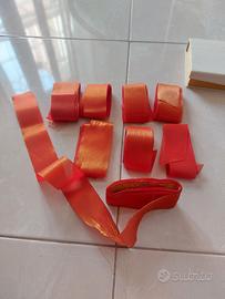 nastri arancione/rosso cangiante 8 pz