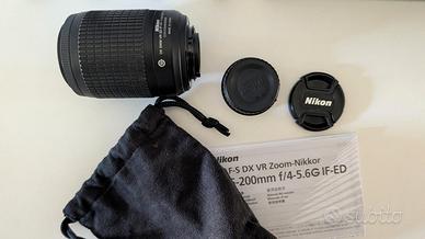 Obbiettivo Nikon Nikkor 55-200