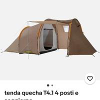 Tenda da campeggio 4 posti