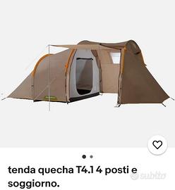 Tenda da campeggio 4 posti